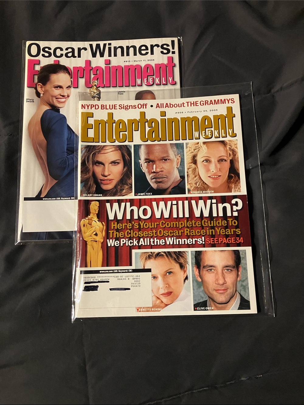 Entertainment Weekly OSCAR Issues (2005)